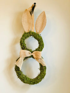 full bunny wreath