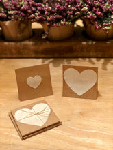 mini heart cards