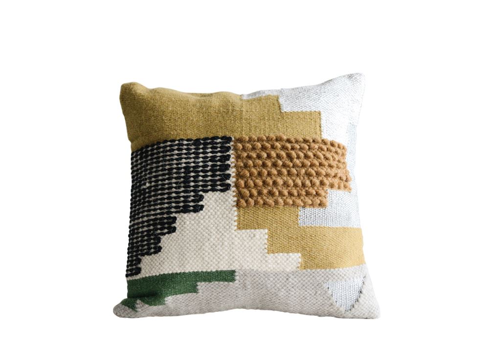 wool kilim pillow (insert included)