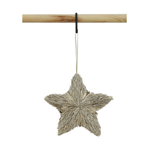 beaded star ornament